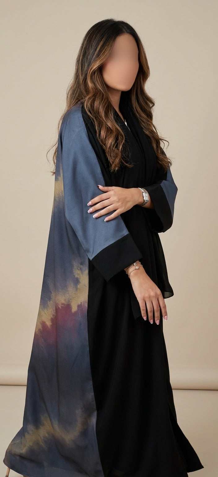 عباية طباعة | Printed Abaya - Image 2
