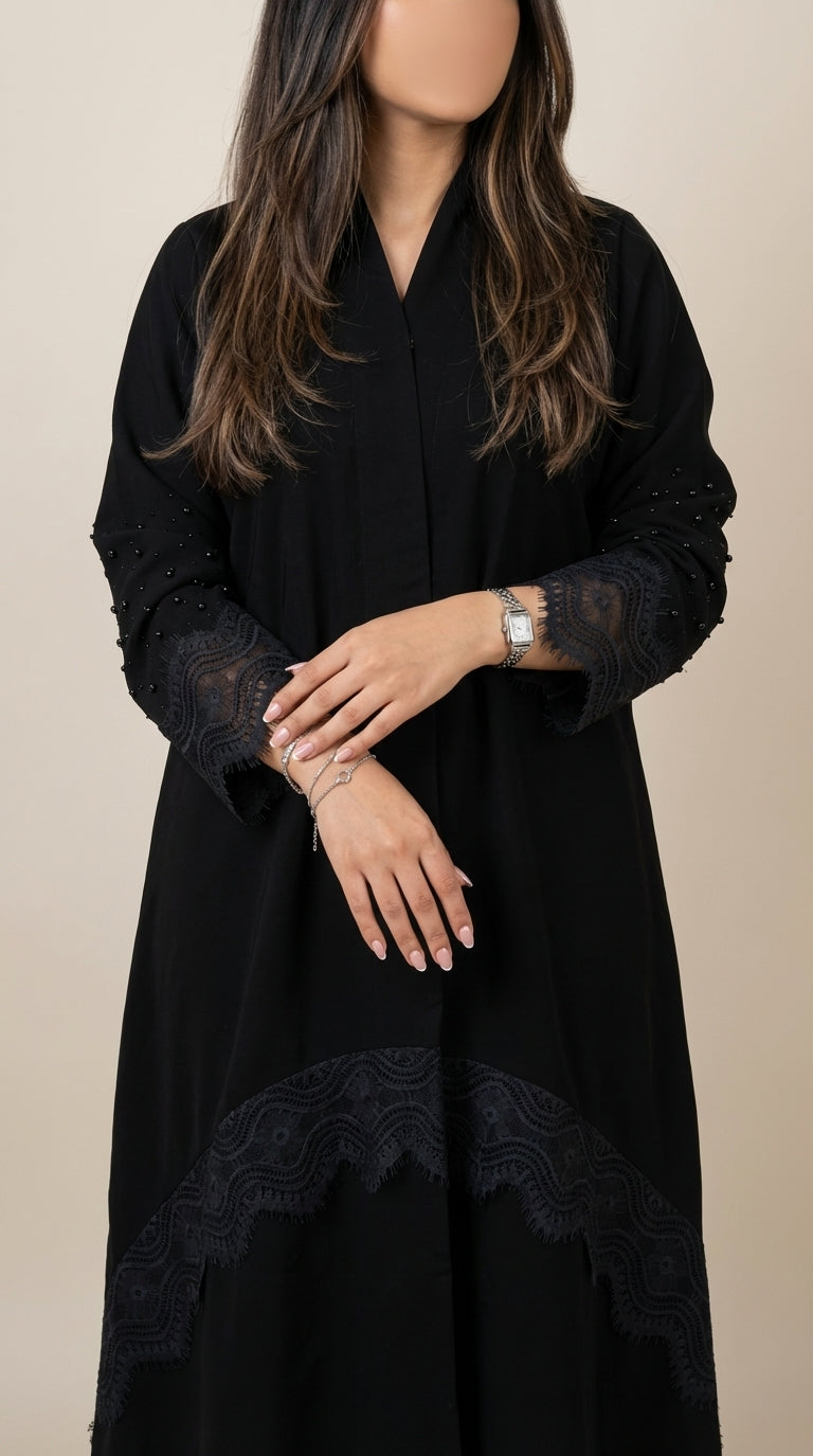 عباية بتدخله دانتيل - Image 4