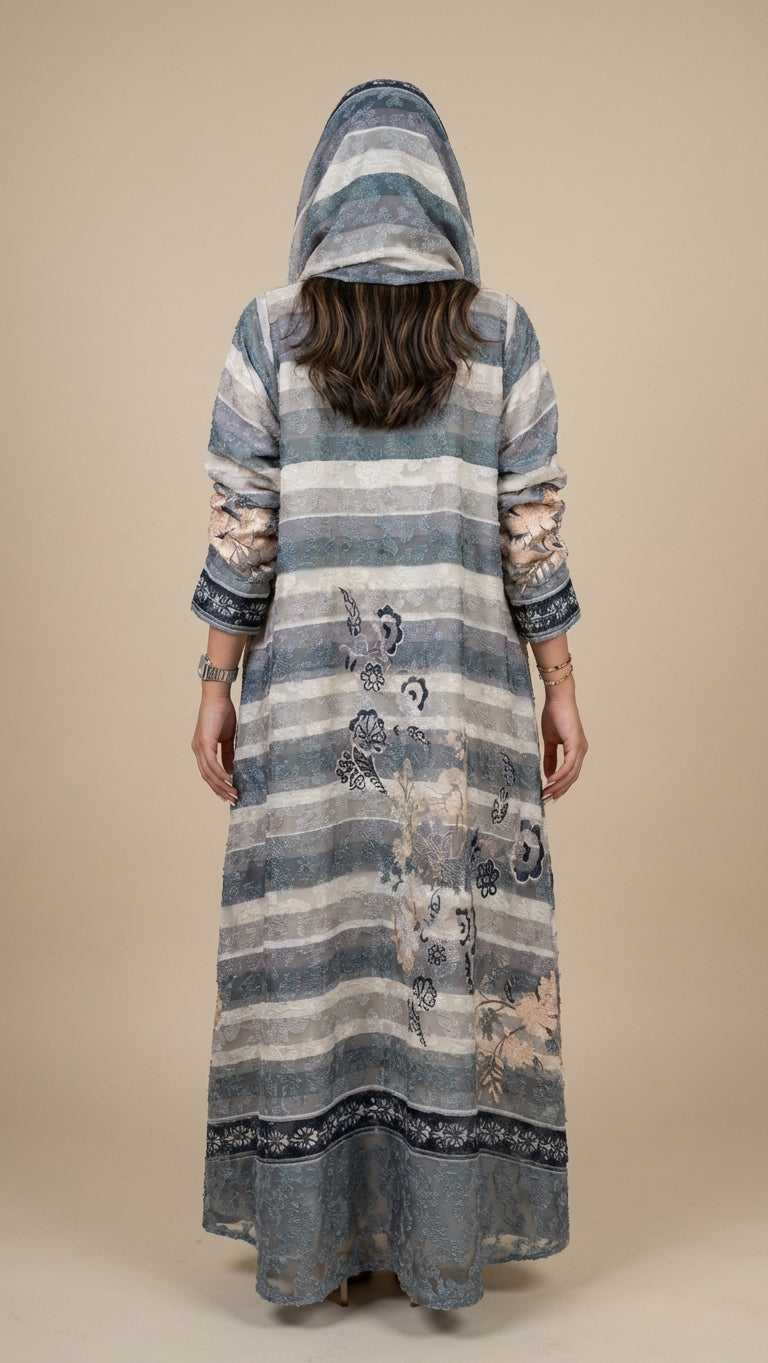 عباية طباعة | Printed Abaya - Image 3