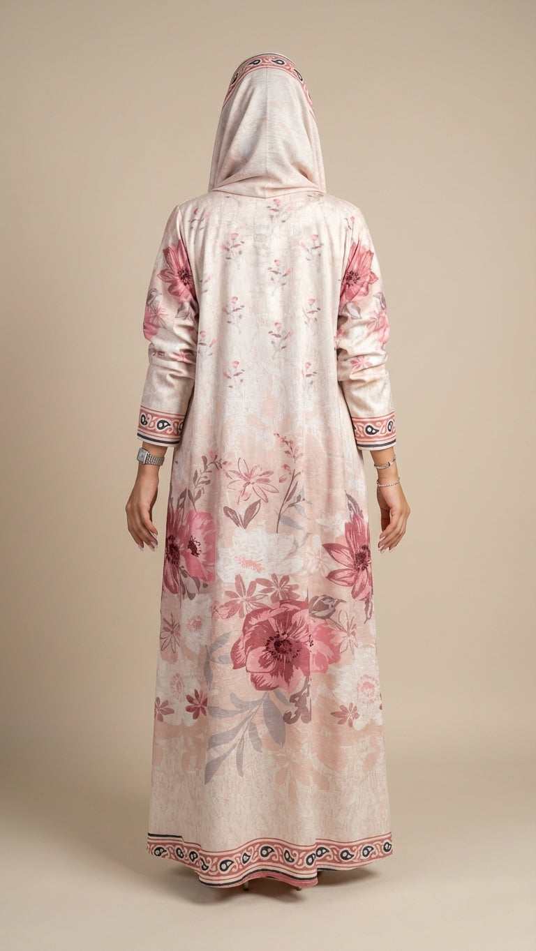 عباية طباعة | Printed Abaya - Image 4