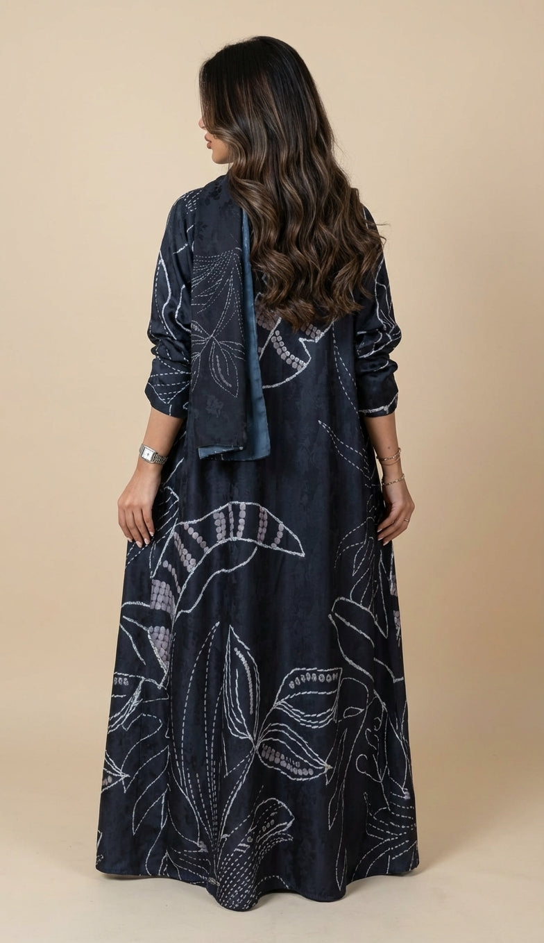 عباية طباعة | Printed Abaya - Image 4