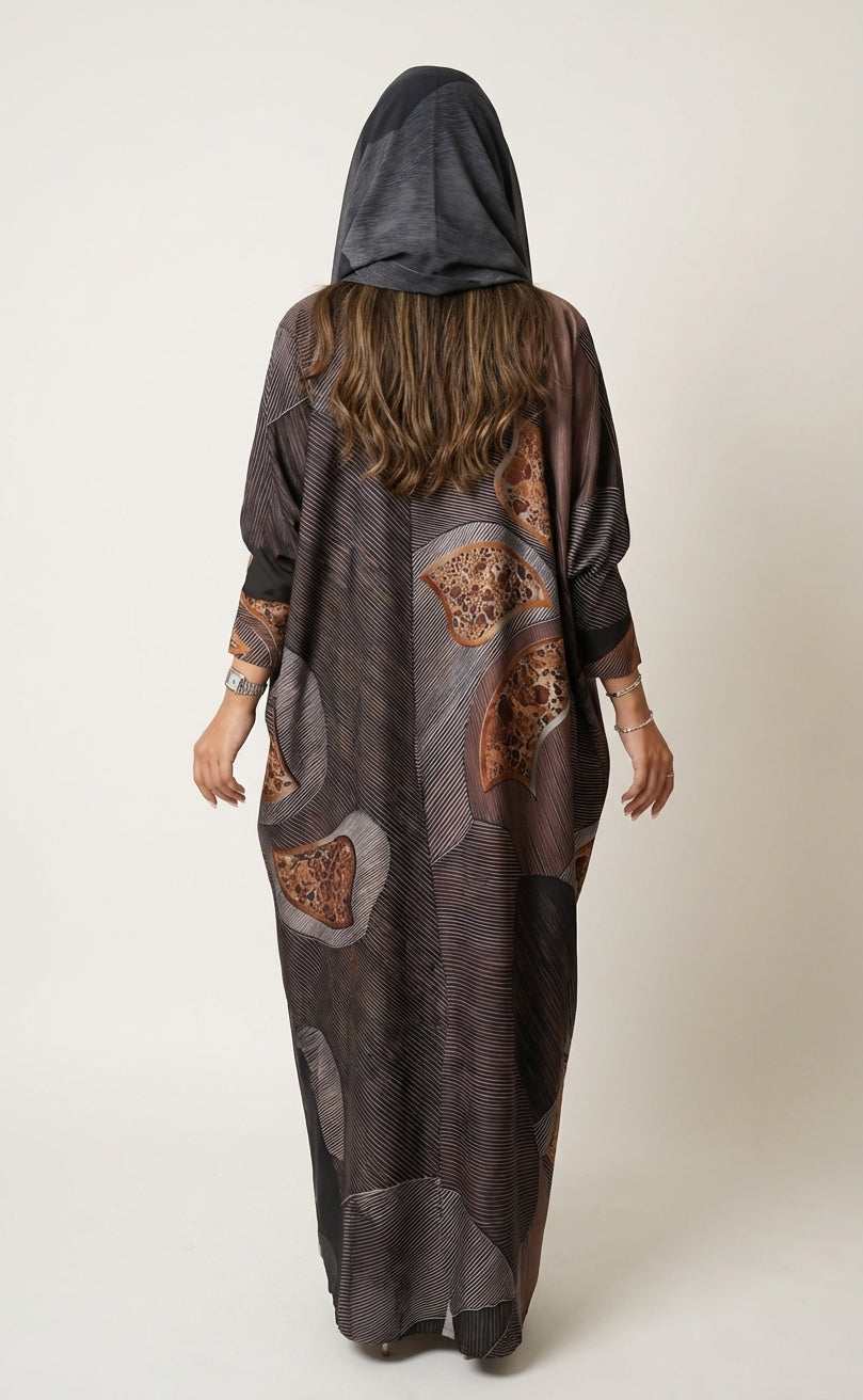 عباية طباعة | Printed Abaya - Image 5