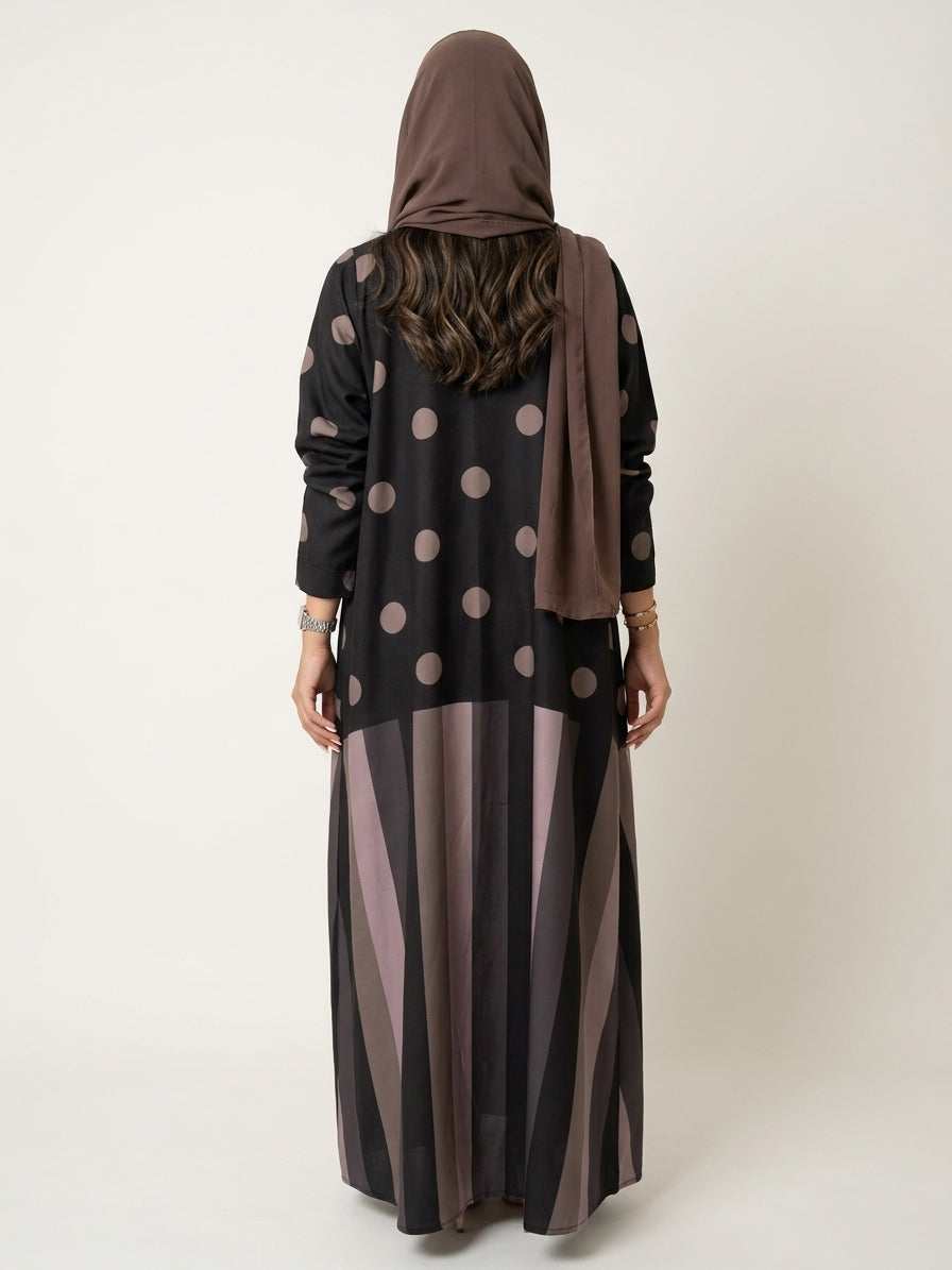 عباية طباعة | Printed Abaya - Image 4