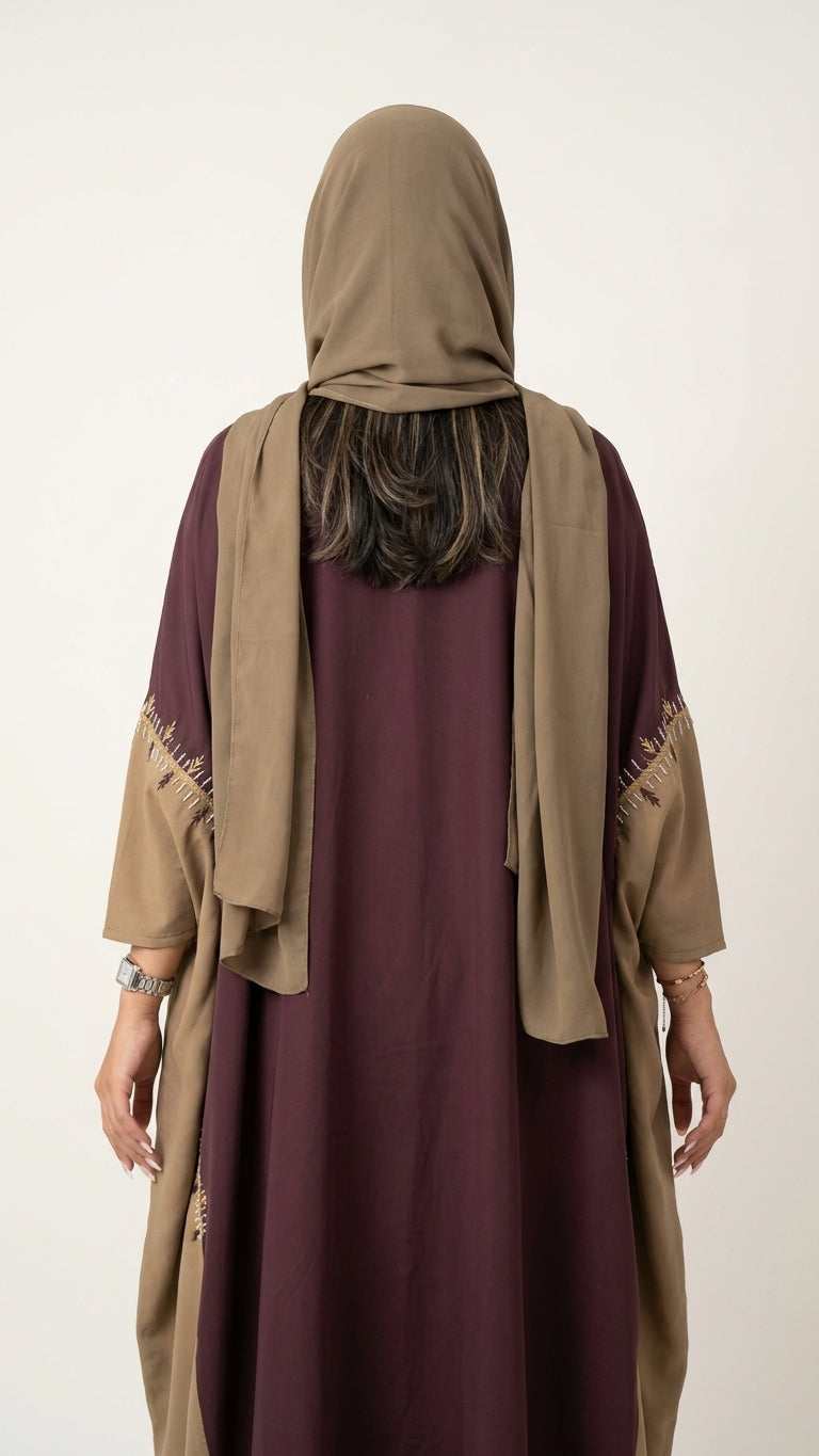 عباية بشك يدوي - Image 4