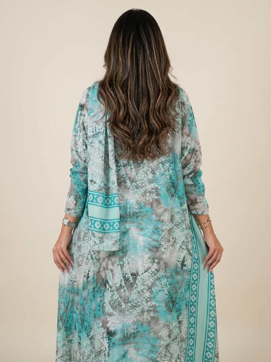 عباية طباعة | Printed Abaya - Image 4