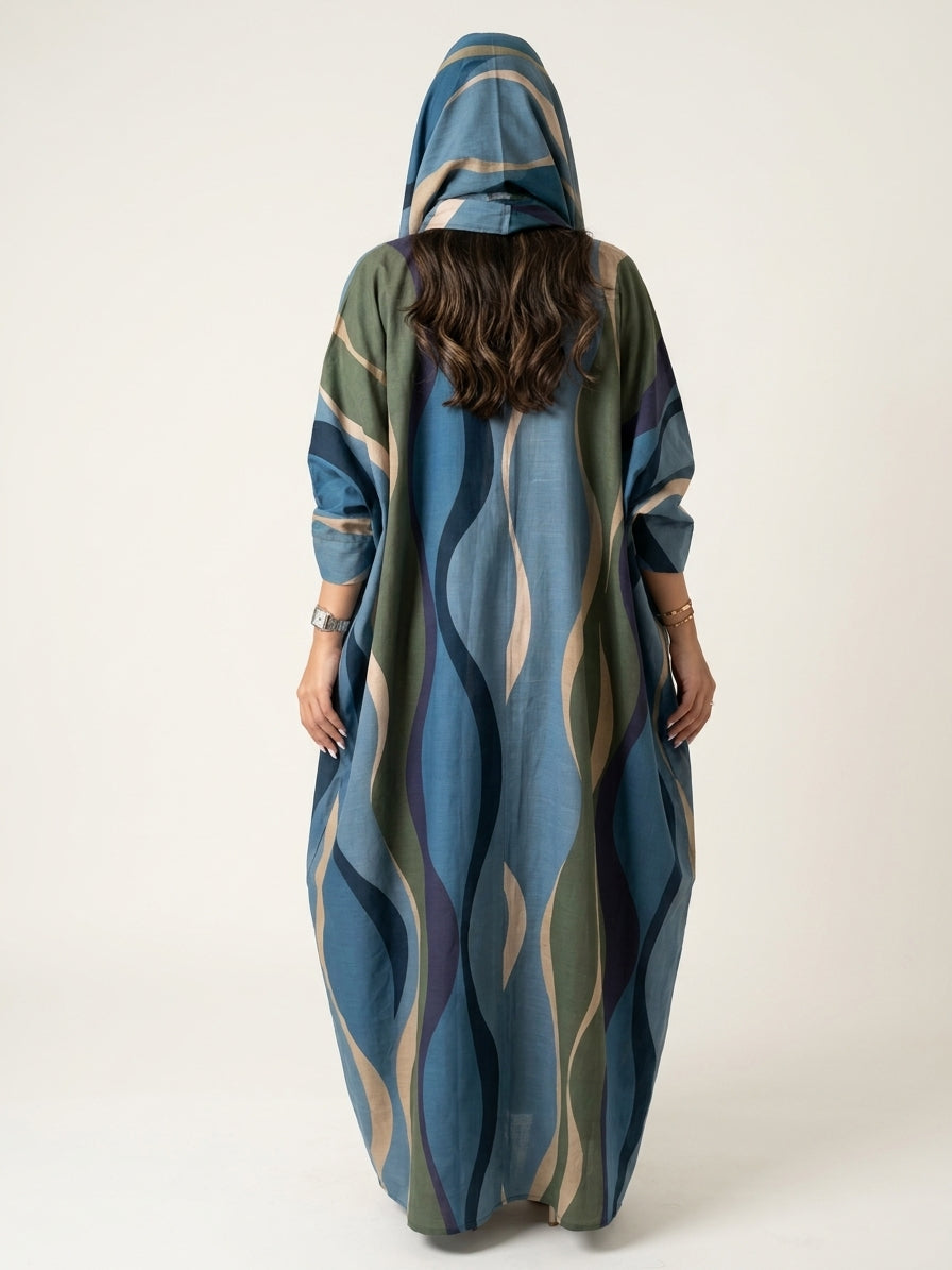 عباية طباعة | Printed Abaya - Image 4