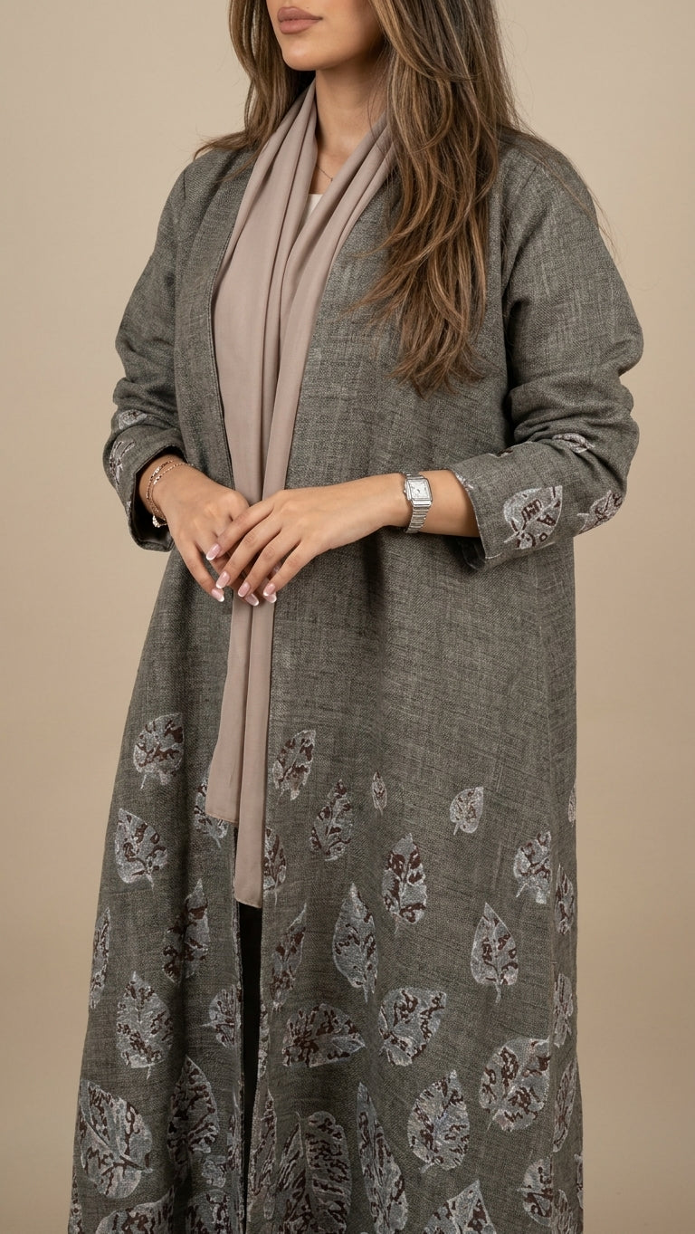 عباية لينن طباعة - Image 4