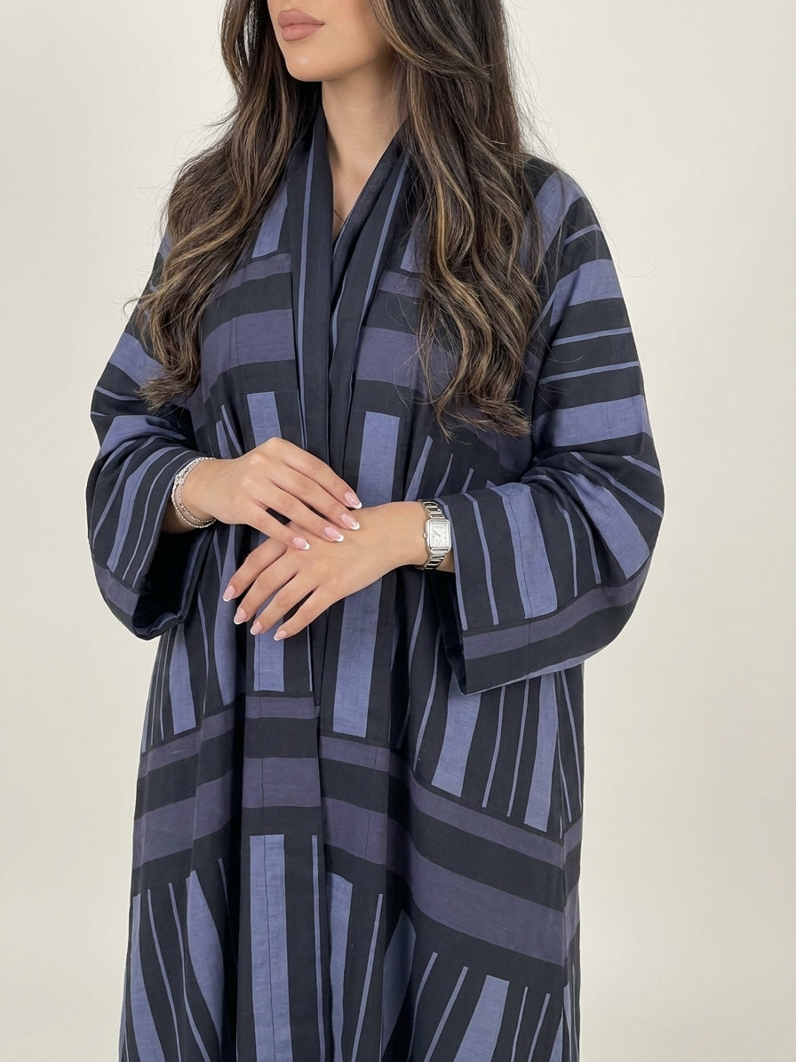 عباية طباعة | Printed Abaya - Image 1