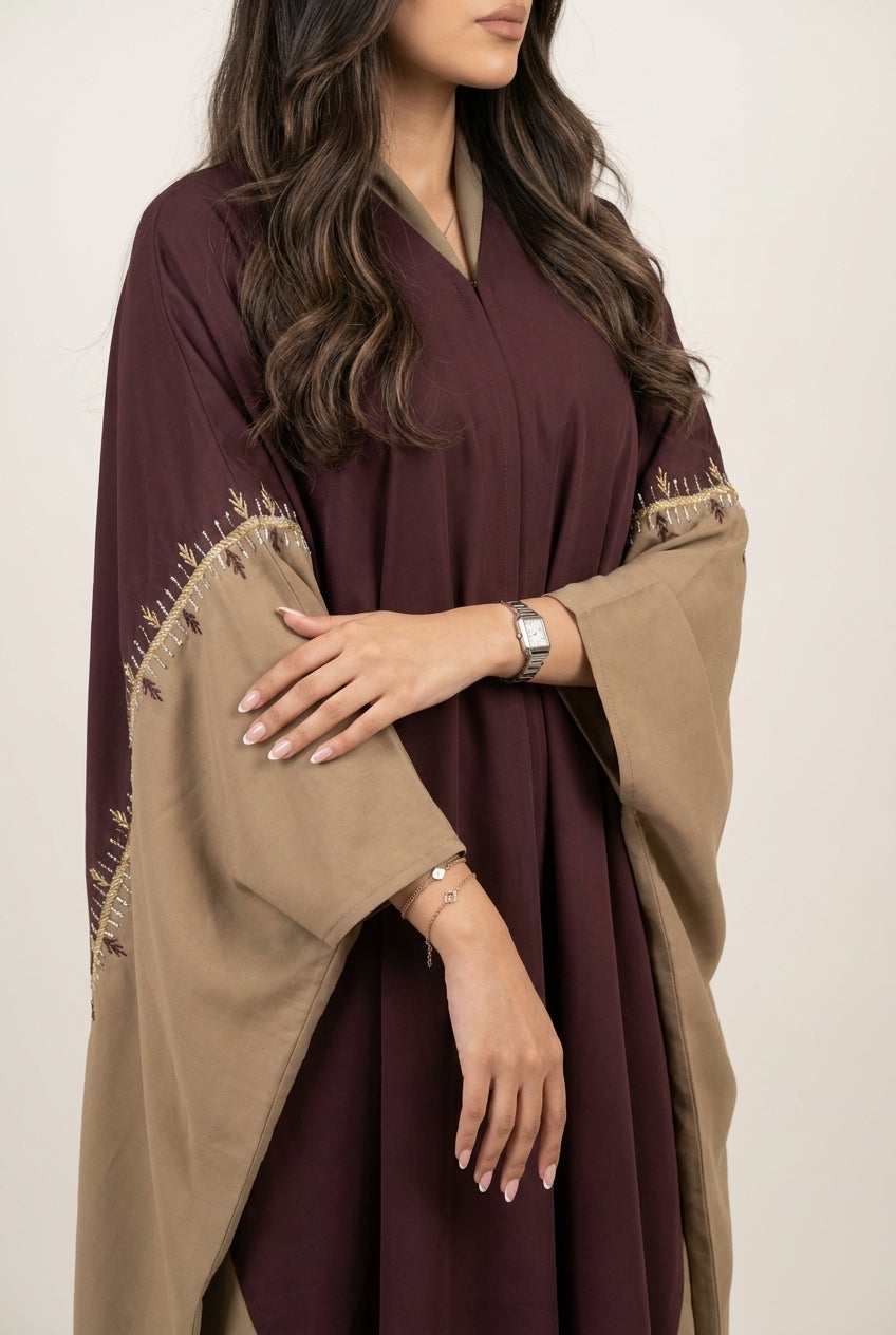 عباية بشك يدوي - Image 2