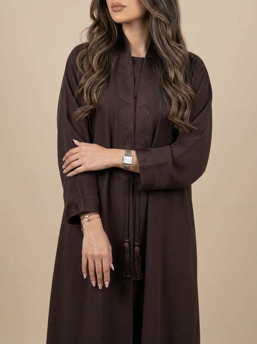 عباية تطريز بالامام - Image 3