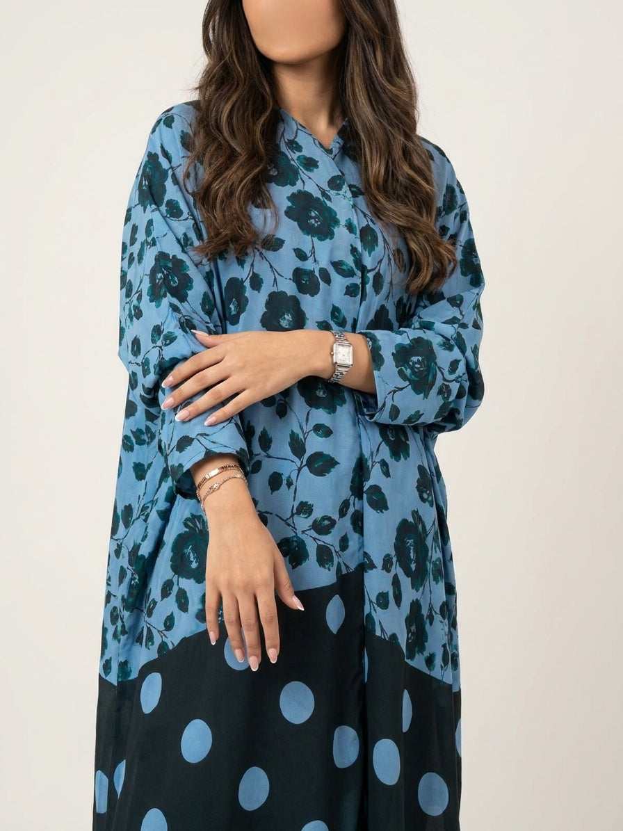 عباية طباعة | Printed Abaya - Image 2