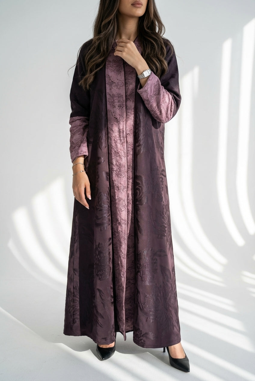 عباية بتدخيلة دانتيل - Image 1