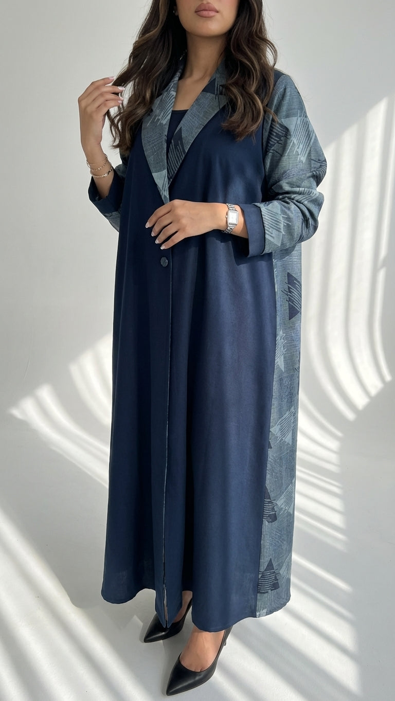 عباية طباعة | Printed Abaya - Image 1