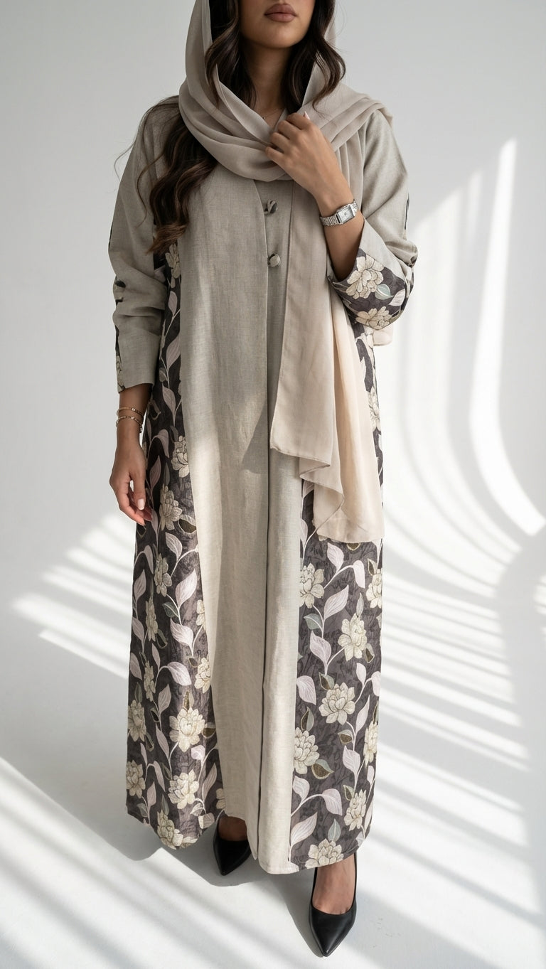 عباية بتدخيلة جاكار هندي - Image 3