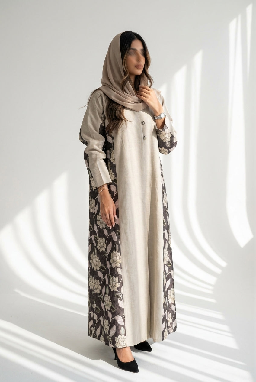 عباية بتدخيلة جاكار هندي - Image 1