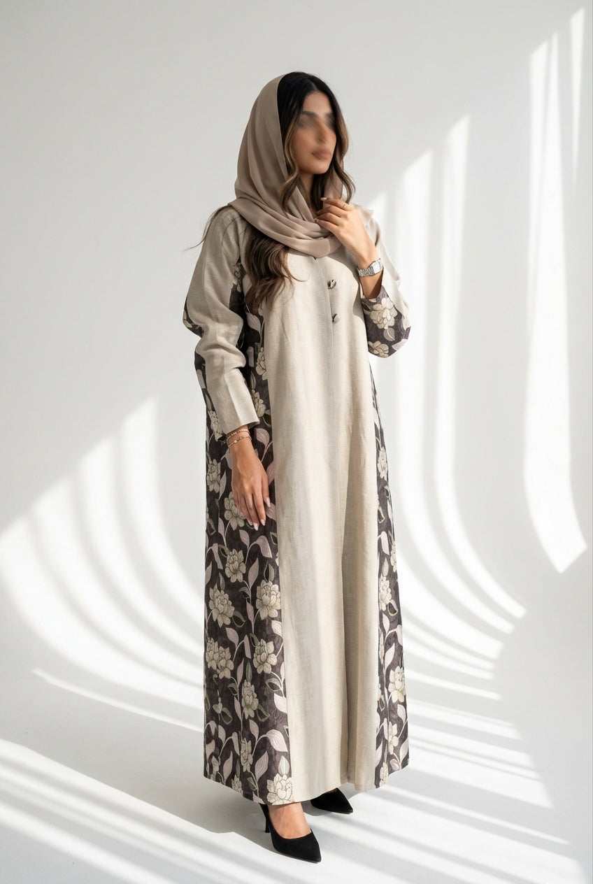 عباية بتدخيلة جاكار هندي - Image 1