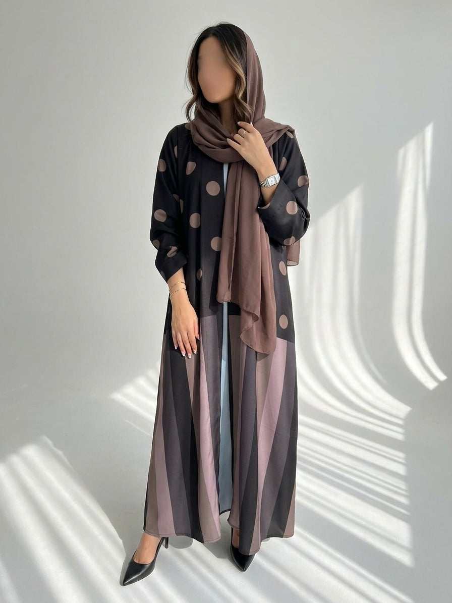 عباية طباعة | Printed Abaya - Image 1