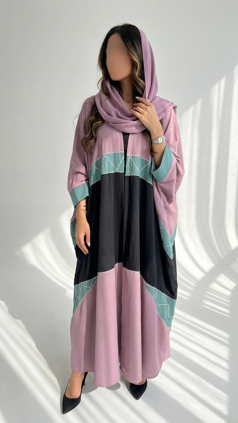 عباية شك يدوي حرير - Image 1