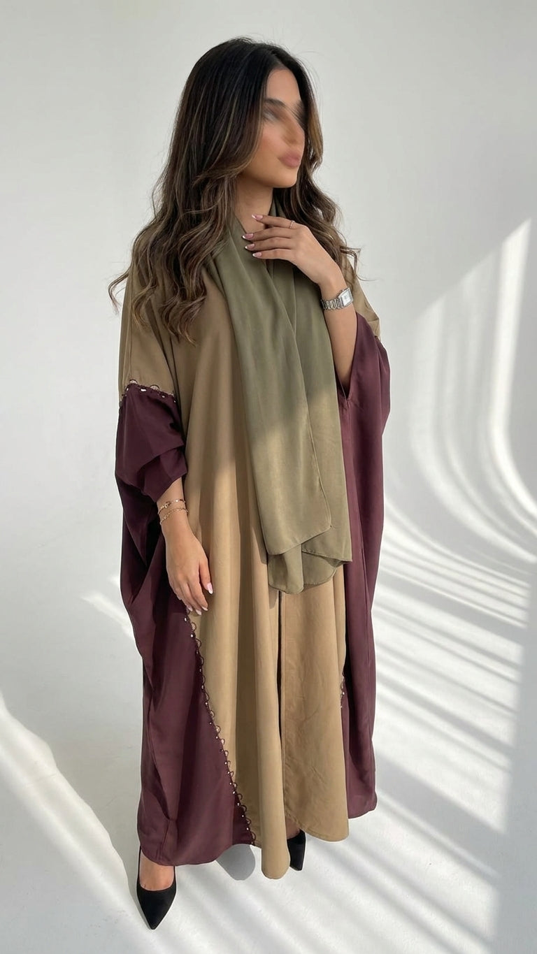 عباية بشك يدوي - Image 4