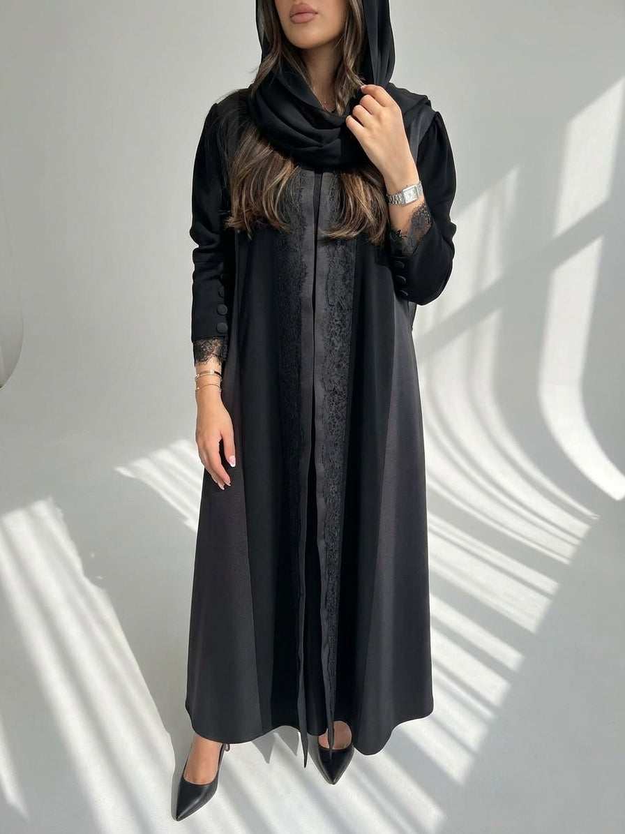 عباية مع تدخيلة كلفة - Image 1