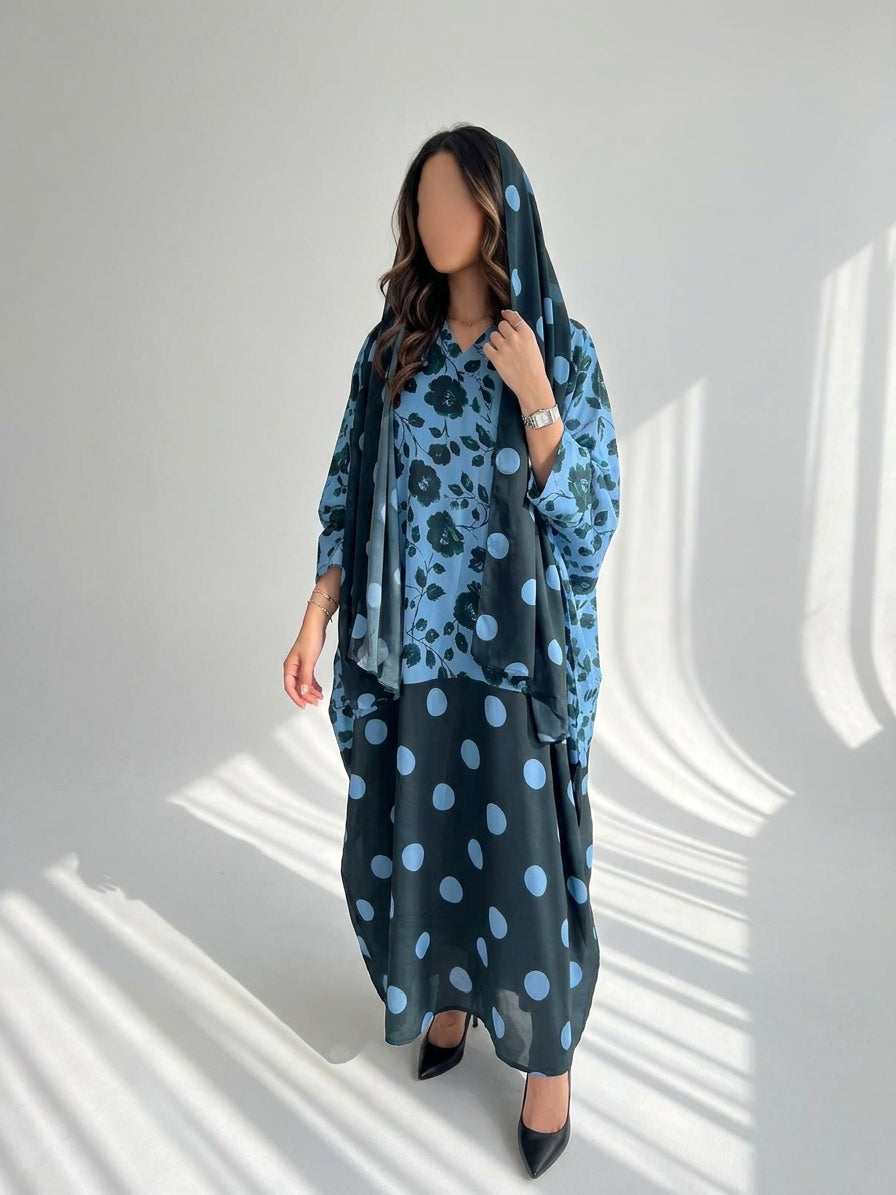 عباية طباعة | Printed Abaya - Image 3
