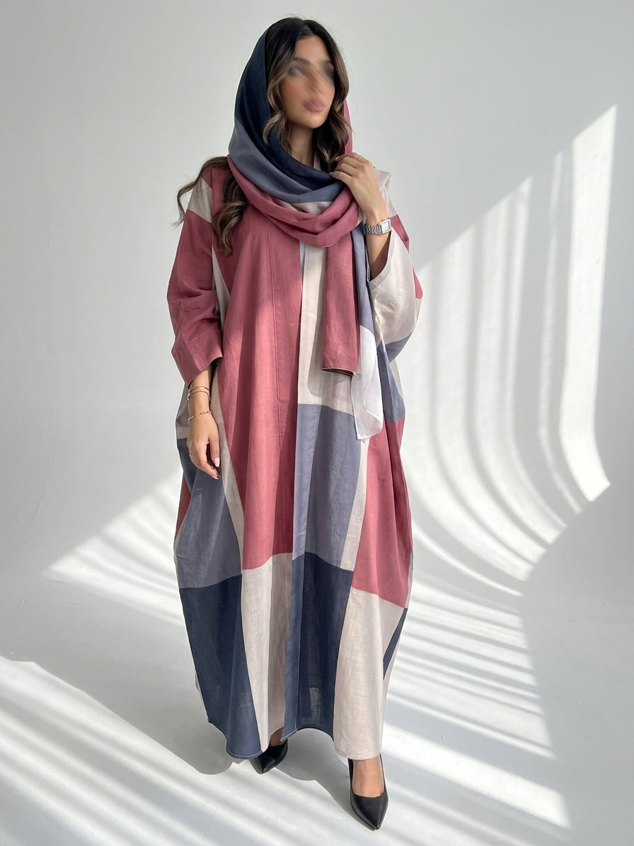 عباية طباعة | Printed Abaya - Image 1