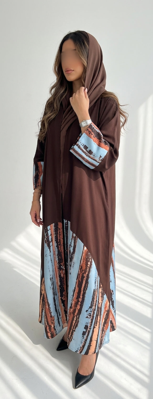 عباية طباعة | Printed Abaya - Image 1
