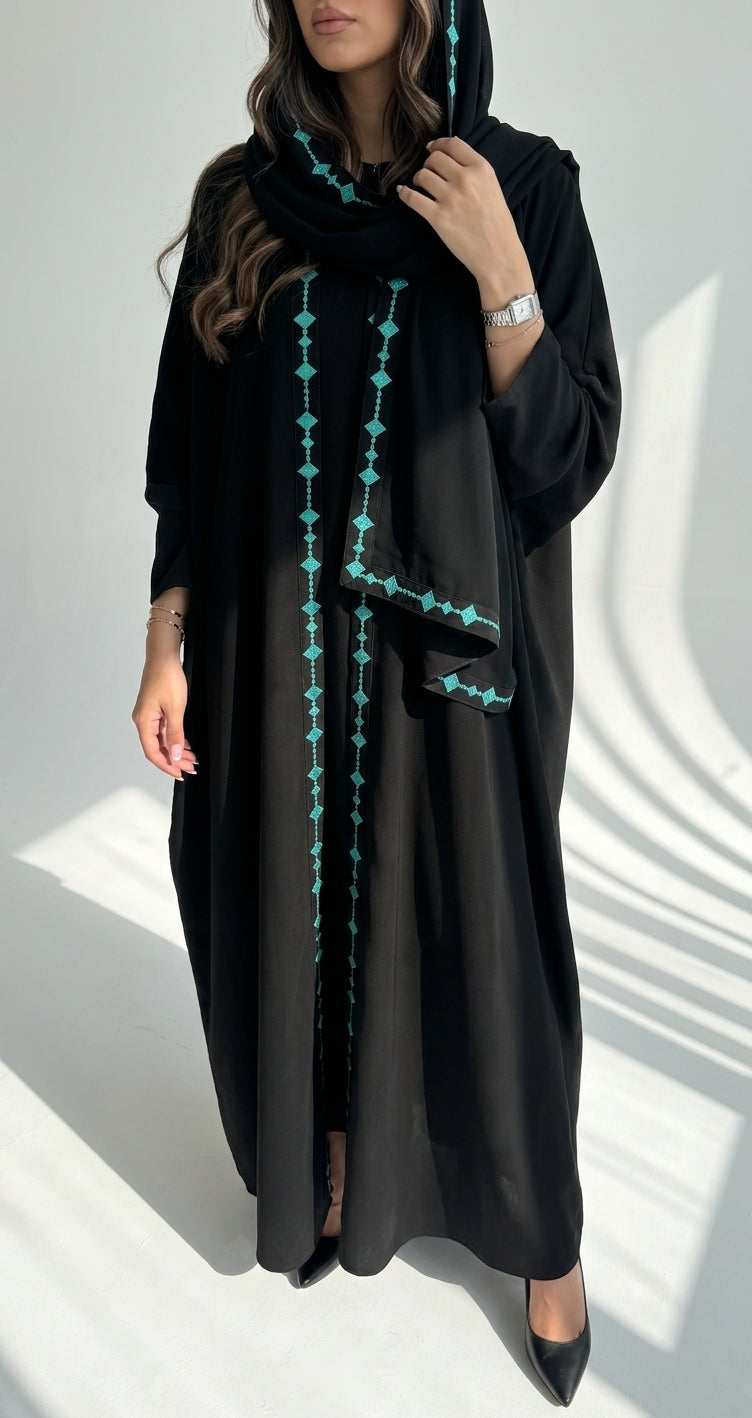 عباية تطريز بالامام - Image 1