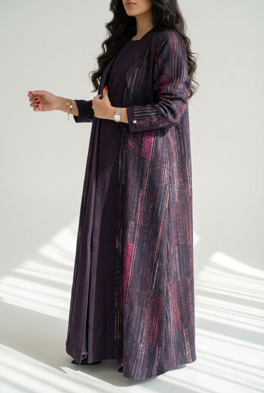 عباية بليزر بتدخيلة لنن - Image 2