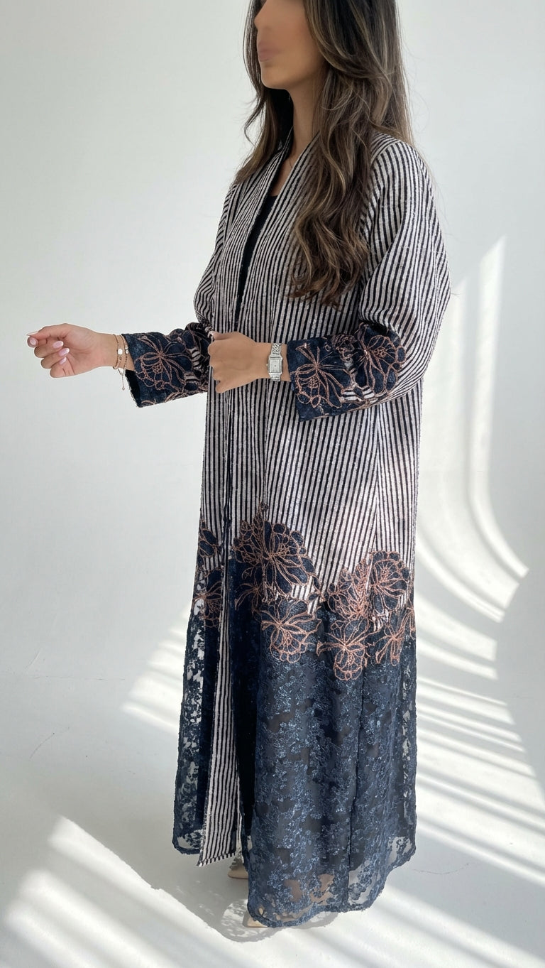 عباية طباعة | Printed Abaya - Image 2