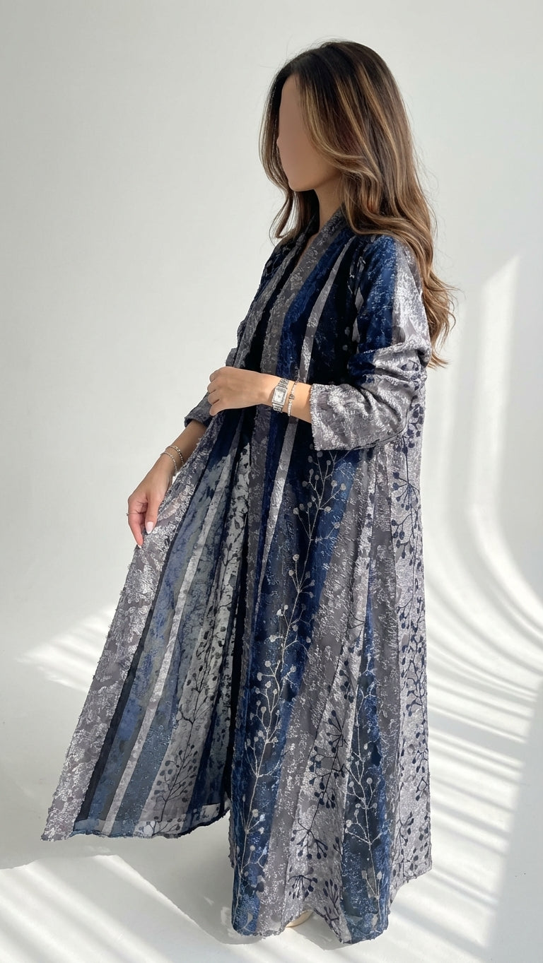 عباية طباعة | Printed Abaya - Image 2