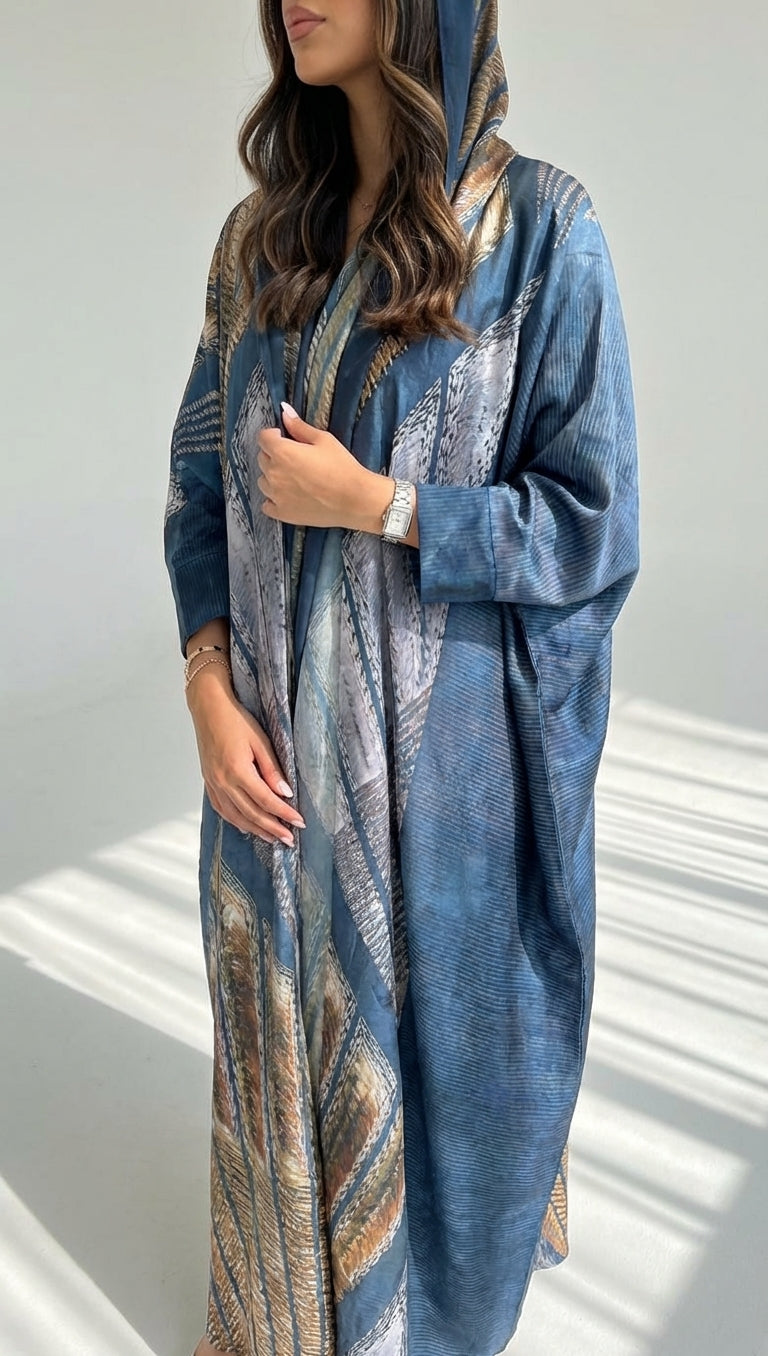 عباية طباعة | Printed Abaya - Image 1