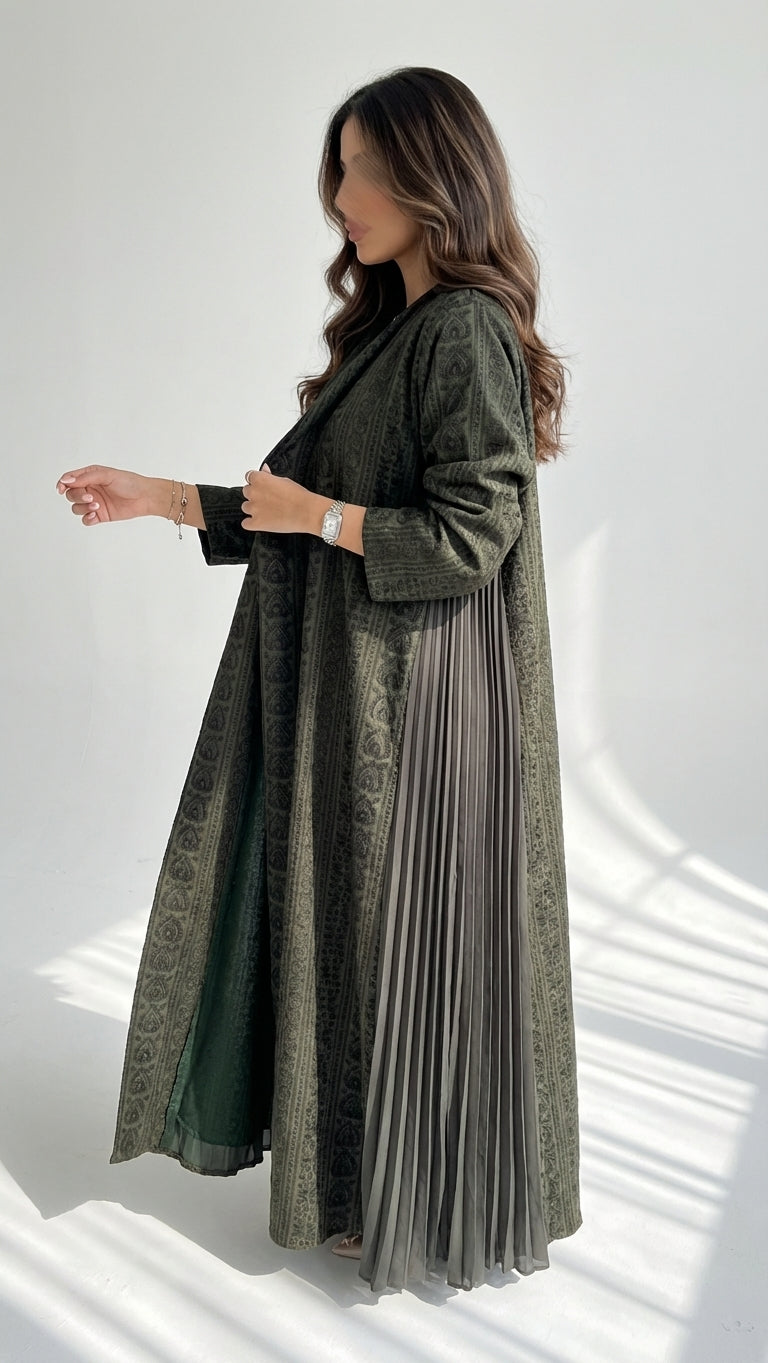 عباية ركامة مع تدخيلة كسرات - Image 2