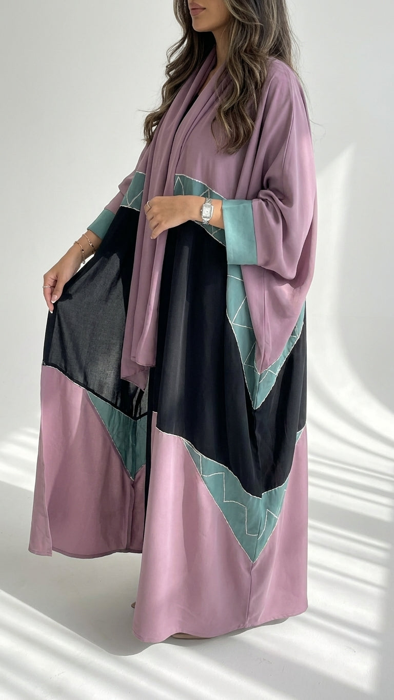 عباية شك يدوي حرير - Image 2