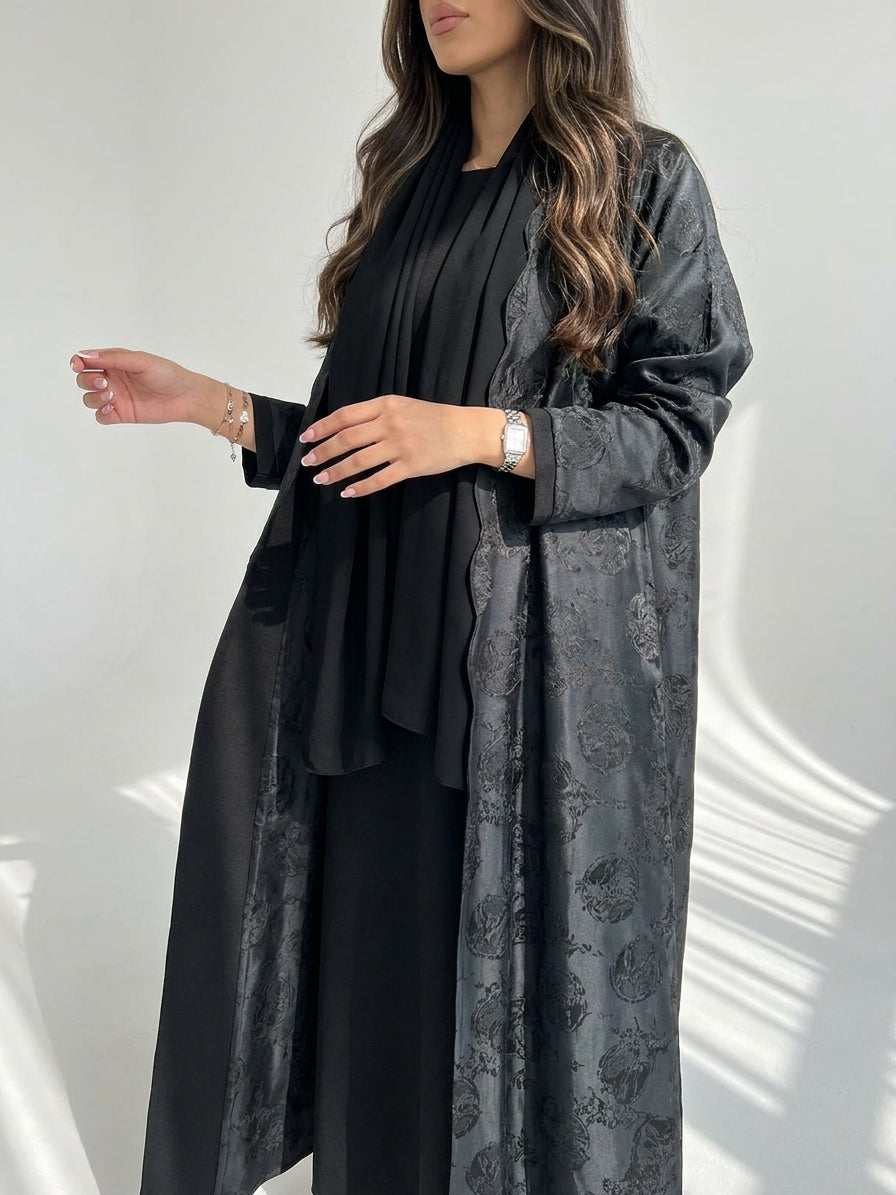 عباية بليزر بتدخيلة جاكار - Image 2
