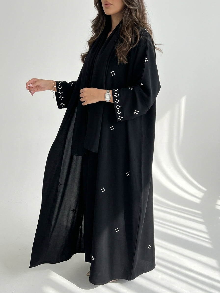 عباية تطريز كامل - Image 1
