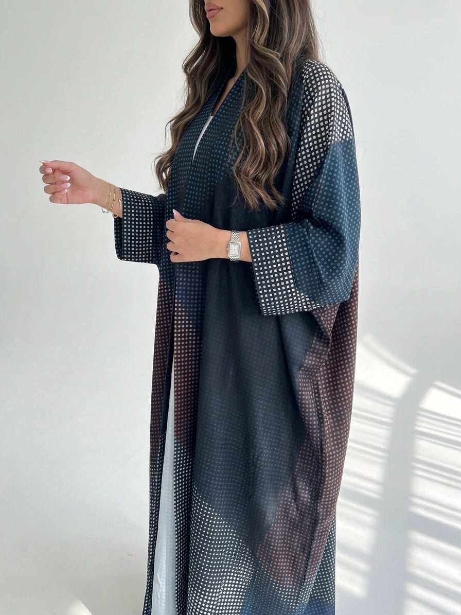 عباية طباعة | Printed Abaya - Image 1