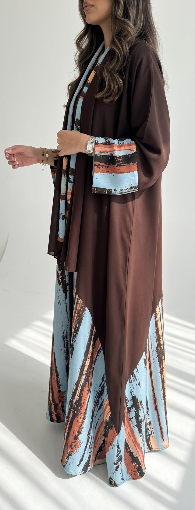 عباية طباعة | Printed Abaya - Image 3