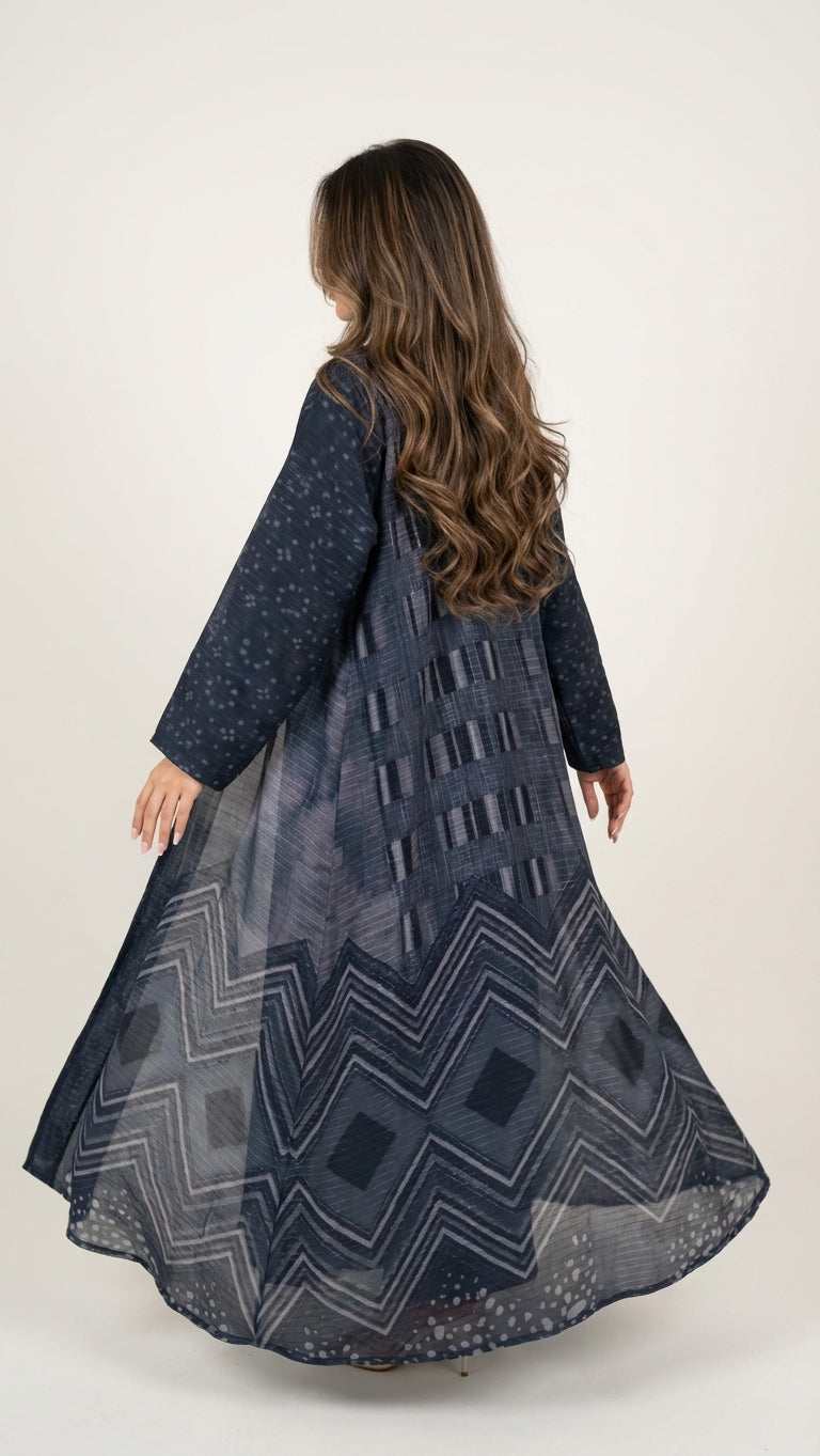 عباية طباعة | Printed Abaya - Image 3