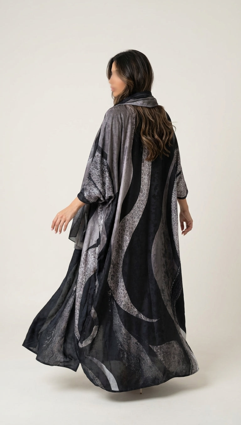 عباية طباعة | Printed Abaya - Image 5