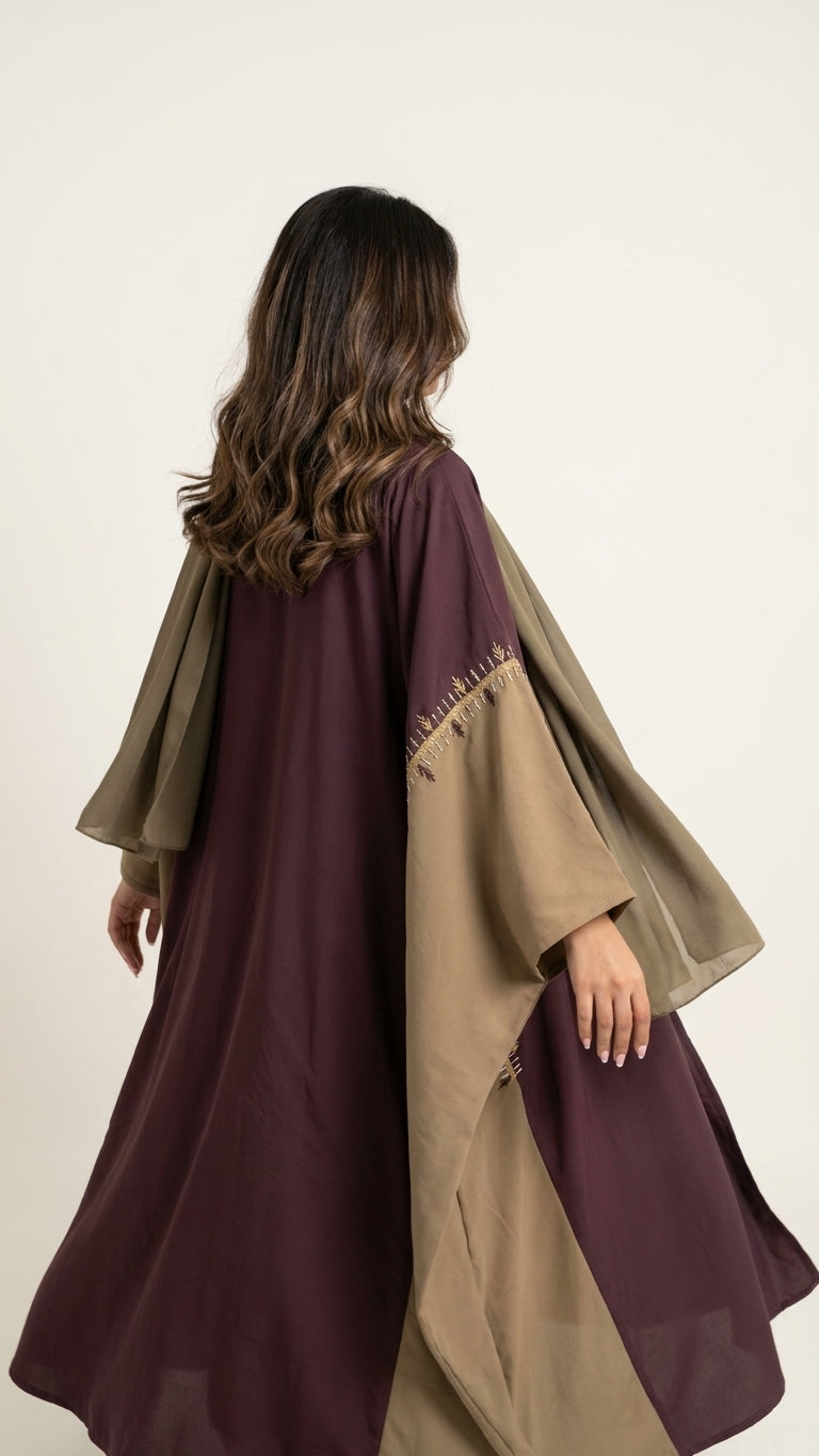 عباية بشك يدوي - Image 3