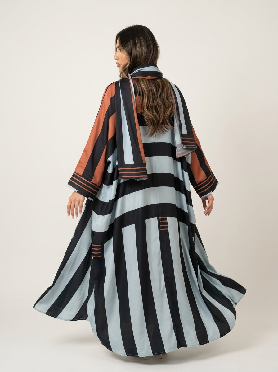 عباية طباعة | Printed Abaya - Image 4