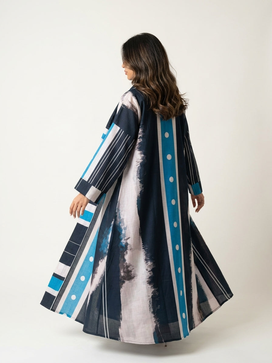 عباية طباعة | Printed Abaya - Image 4