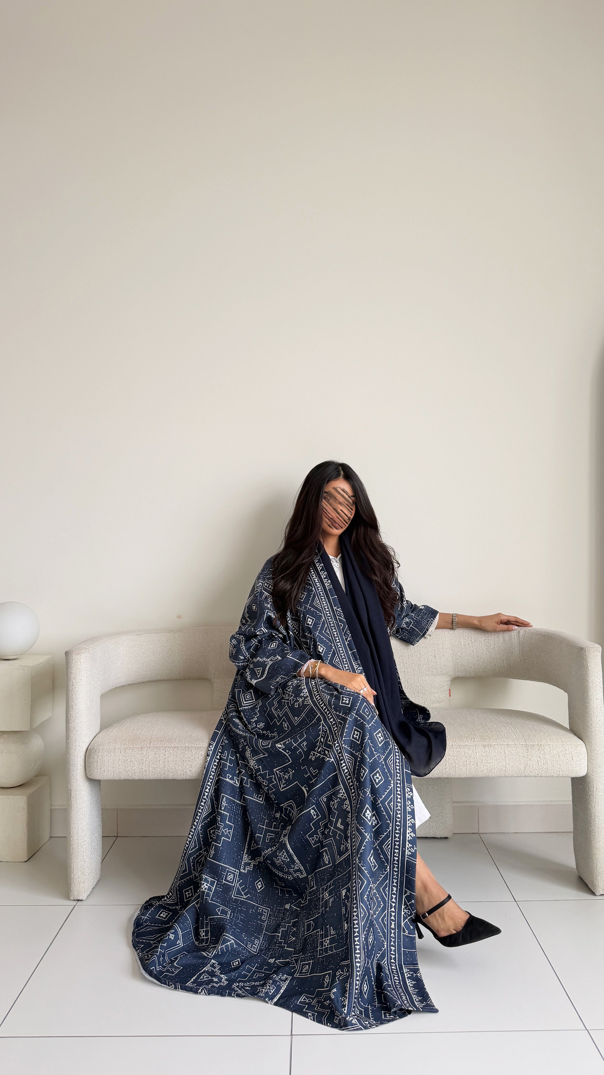 MWT2019 - عباية لنن صيفية  | Summer linen abaya - Aya