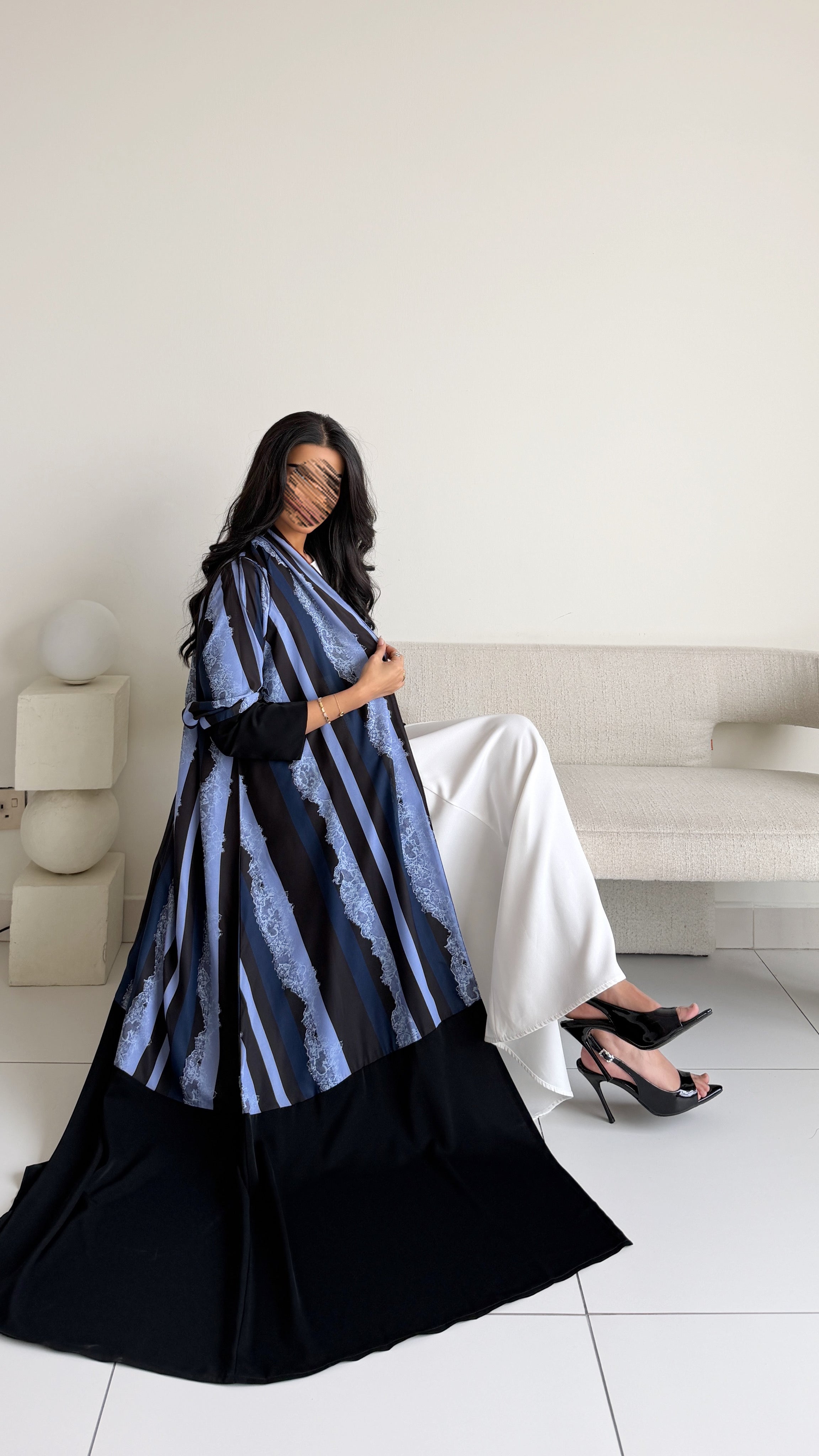 MWT1549 عباية طباعة | Printed Abaya