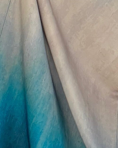 MWT1196 - عباية امبرية اخضر |Green ombre abaya