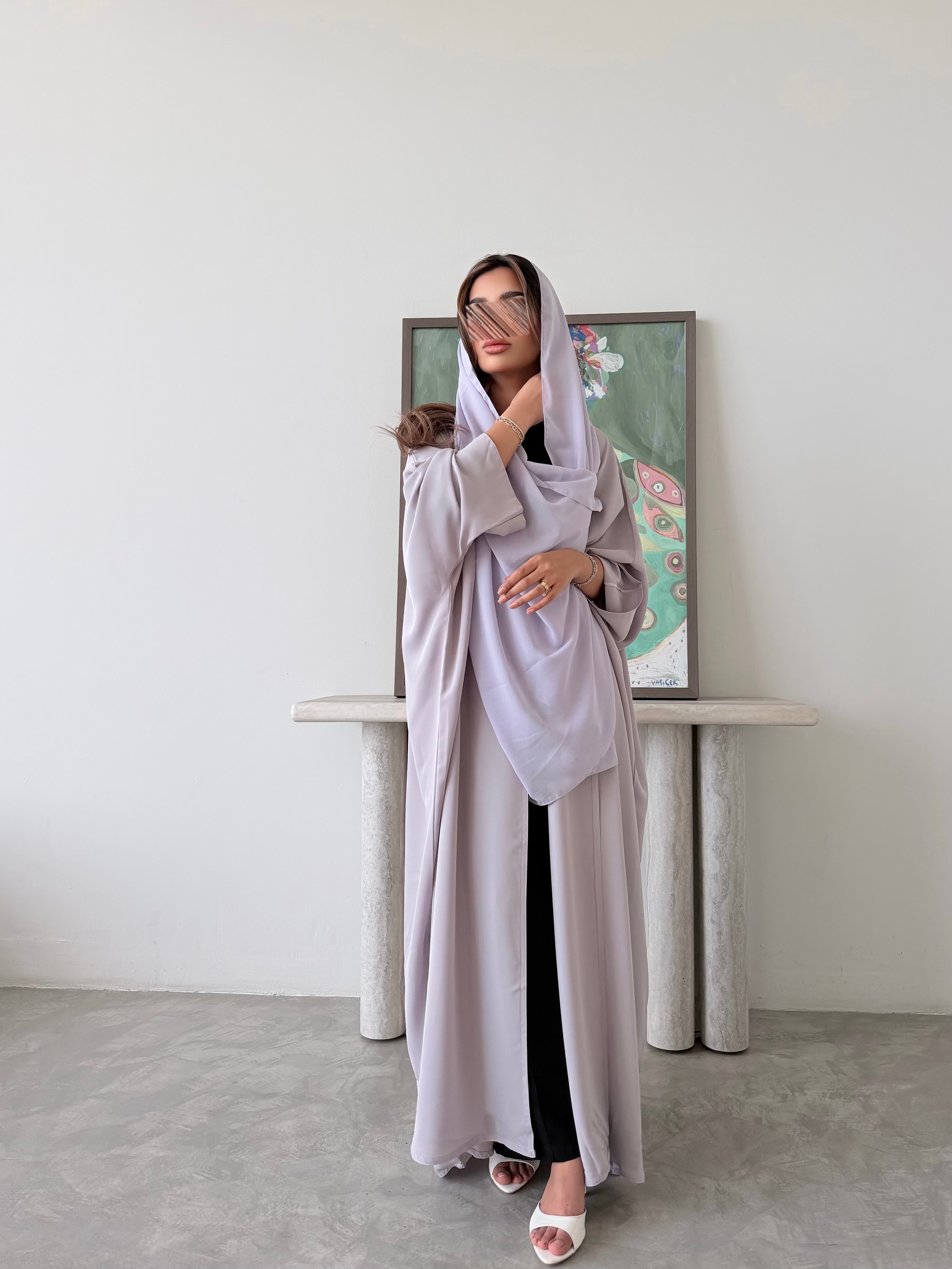 MWT5051 - كريب موف فاتح ساده قصة نص بشت - Aya