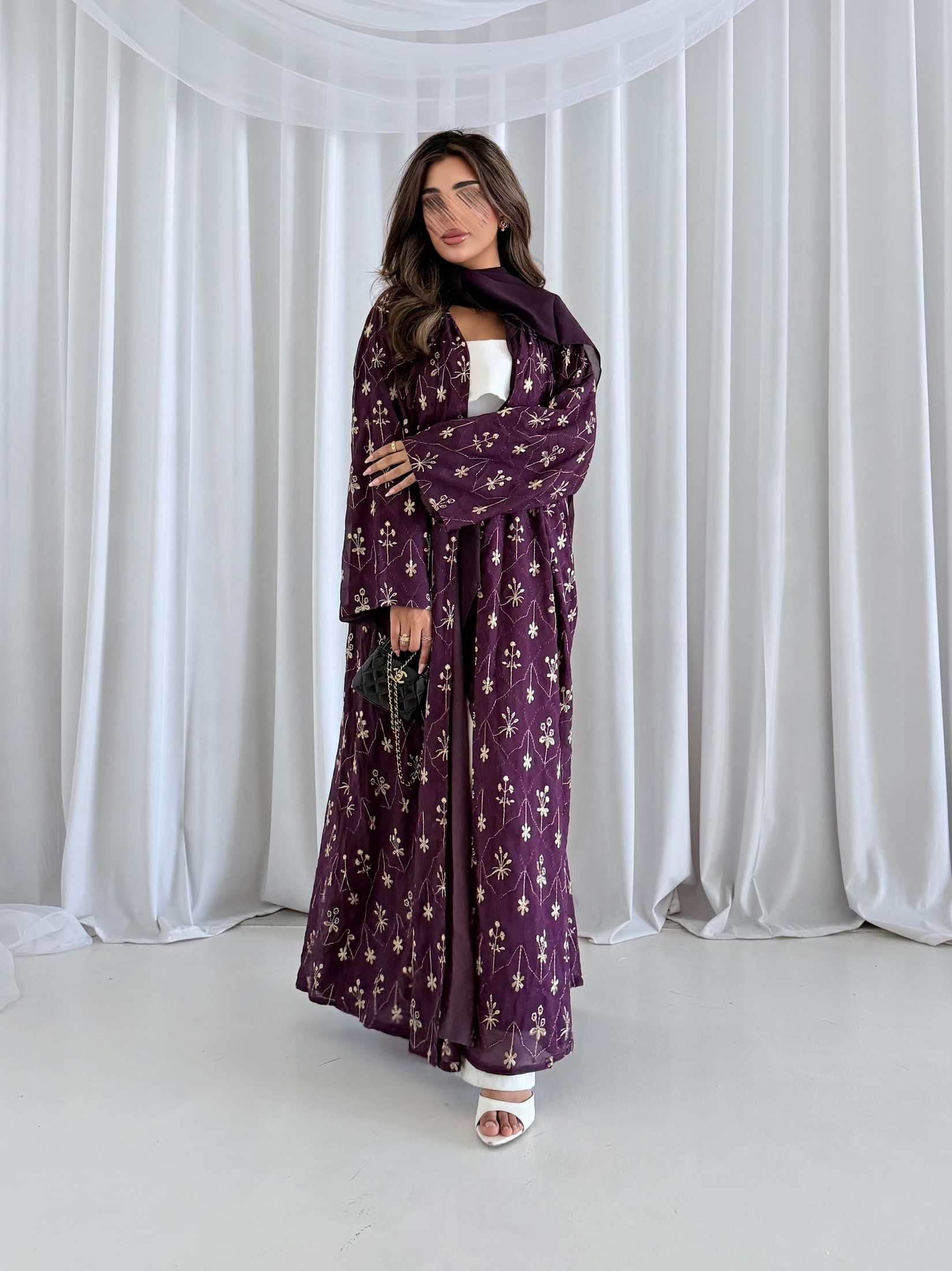 MWT2143 -عباية مطرزة - Aya