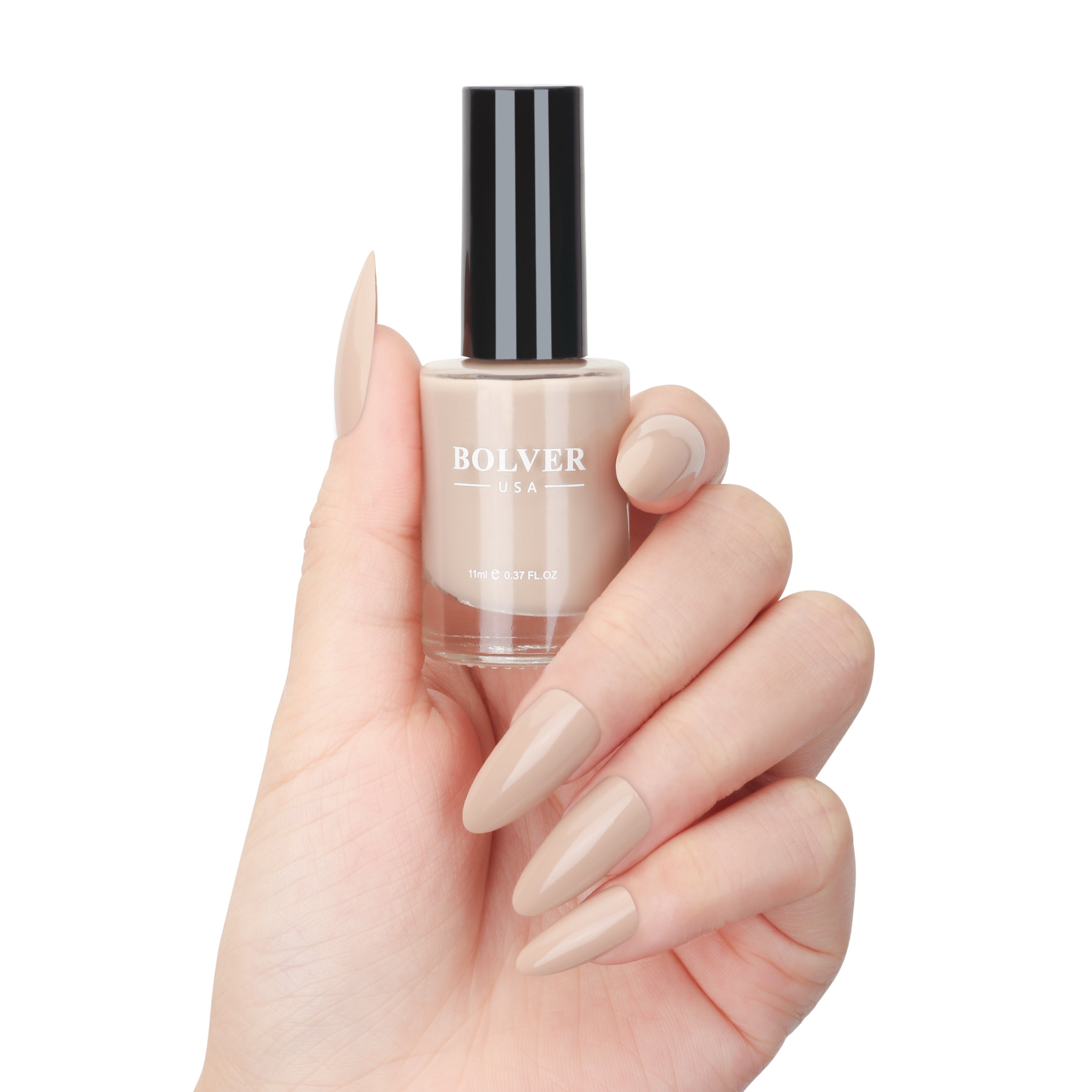 MWM63 -  بلوفير طلاء اظافر نباتى بيج 652-14 - Aya