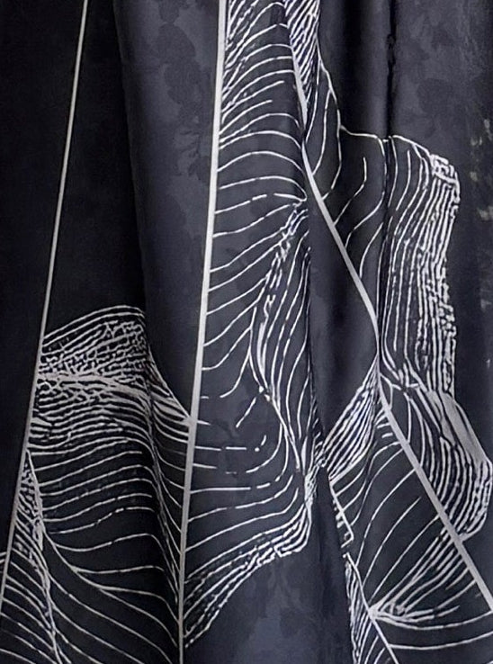 MWT1435 عباية طباعة | Printed Abaya - Aya